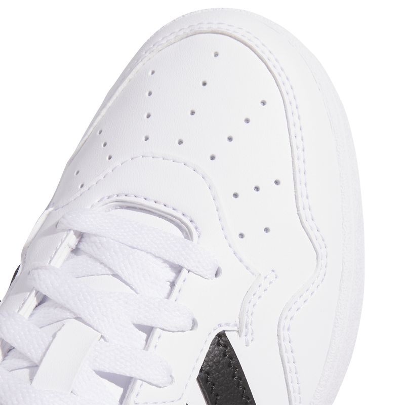 Zapatillas-Urbanas-Unisex-Adidas-Hoops-4.0-J-Junior-Blanco