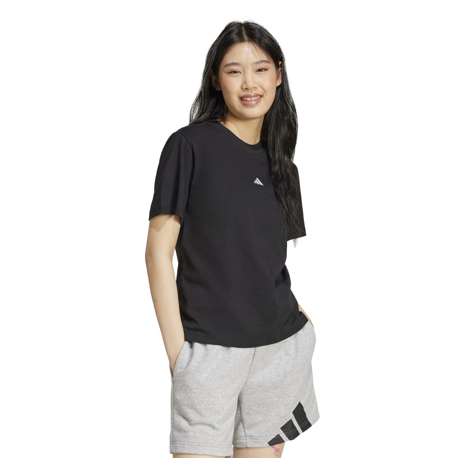 Ropa Urbano W Sl Sj T Negro | adidas Mujer