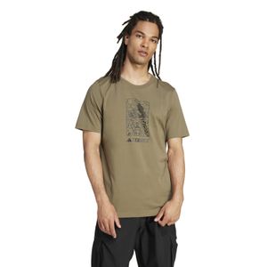 Ropa Urbano Hombre Adidas Wild Tee  Verde