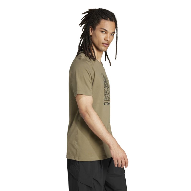 Ropa-Urbano-Hombre-Adidas-Wild-Tee--Verde