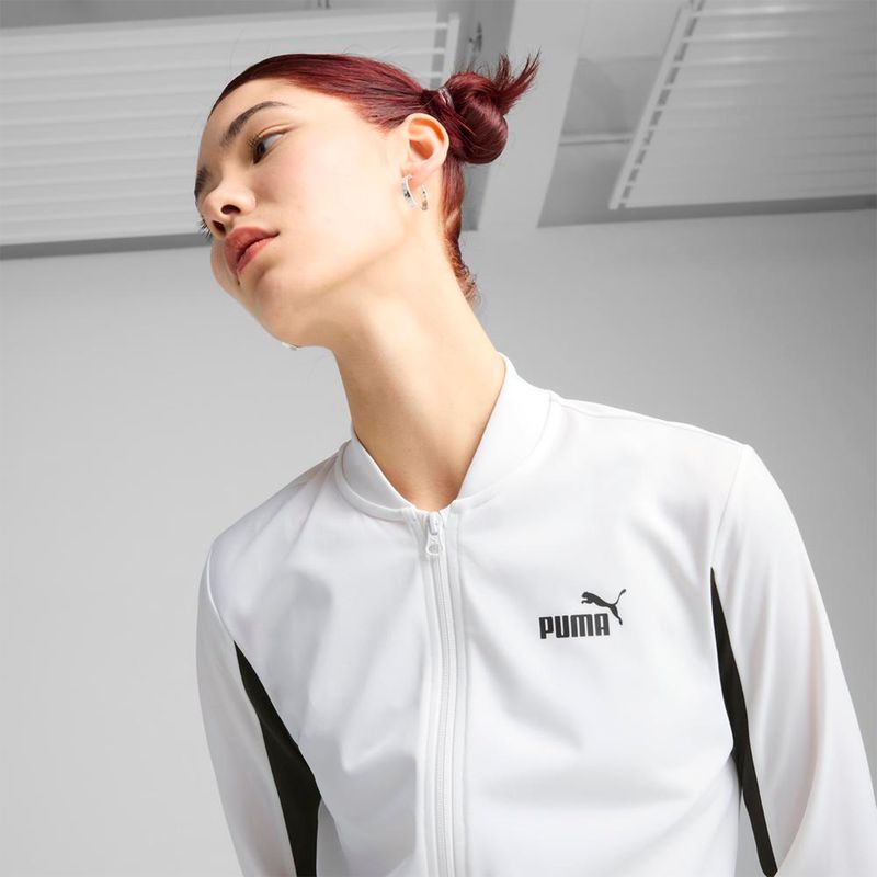 Ropa-Urbano-Mujer-Puma-Poly-Baseball-Suit-Cl--Blanco