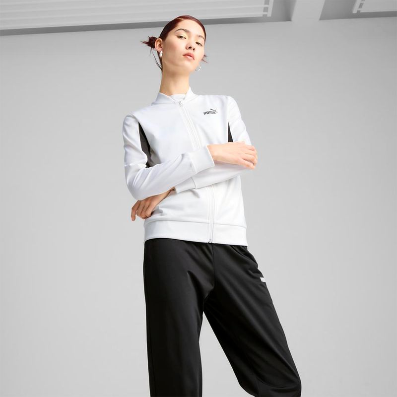Ropa-Urbano-Mujer-Puma-Poly-Baseball-Suit-Cl--Blanco
