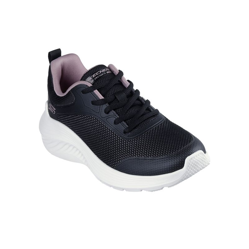 Zapatillas-Urbanas-Mujer-Skechers-Bobs-Squad-Waves--Negro