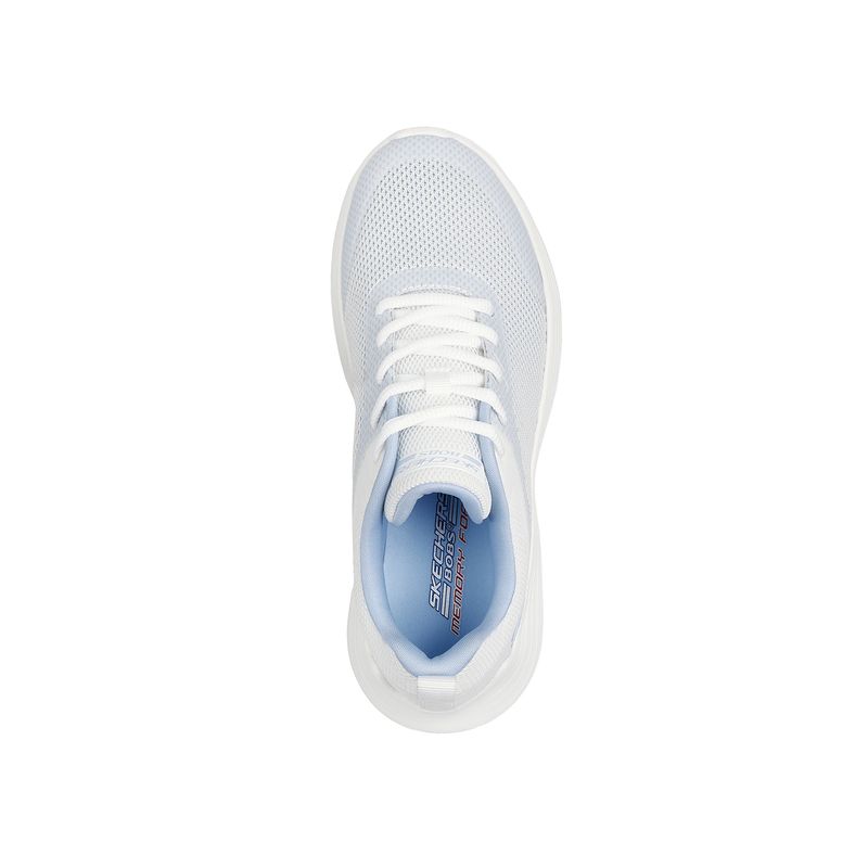 Zapatillas-Urbanas-Mujer-Skechers-Bobs-Squad-Waves--Gris
