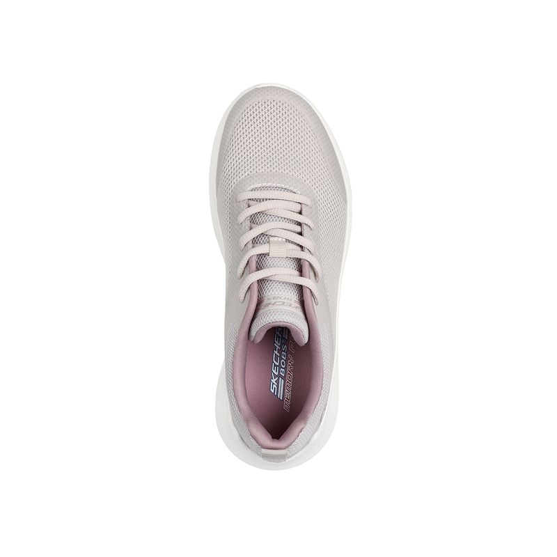 Zapatillas-Urbanas-Mujer-Skechers-Bobs-Squad-Waves--Crema