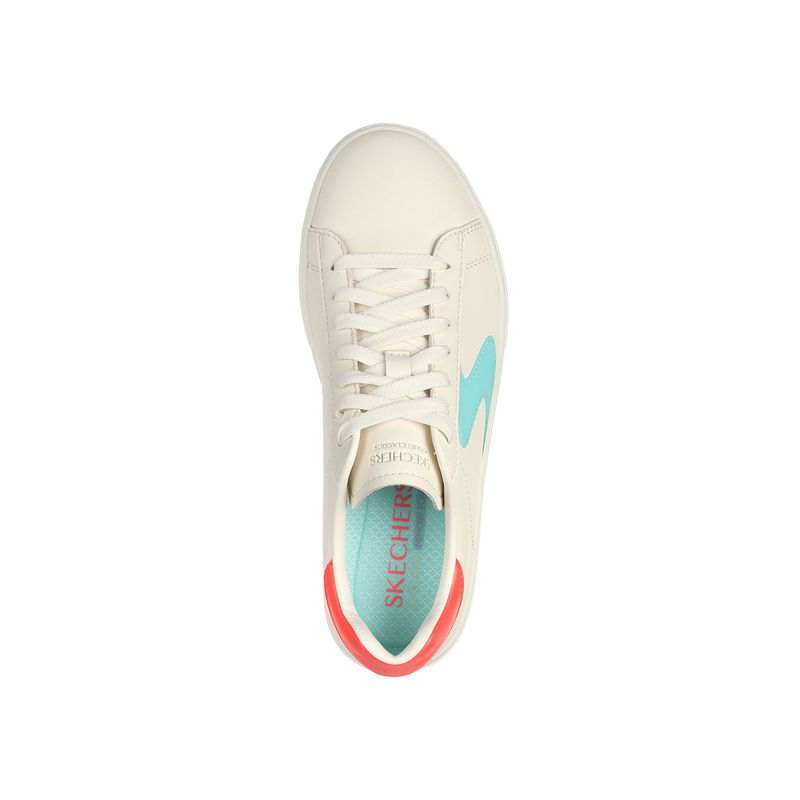 Zapatillas-Urbanas-Mujer-Skechers-Eden-Lx---Top-Grade--Crema