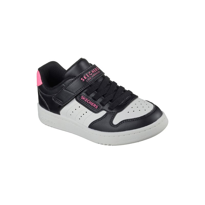 Zapatillas-Urbanas-Mujer-Skechers-Quick-Street-Pre-Escolar-Negro