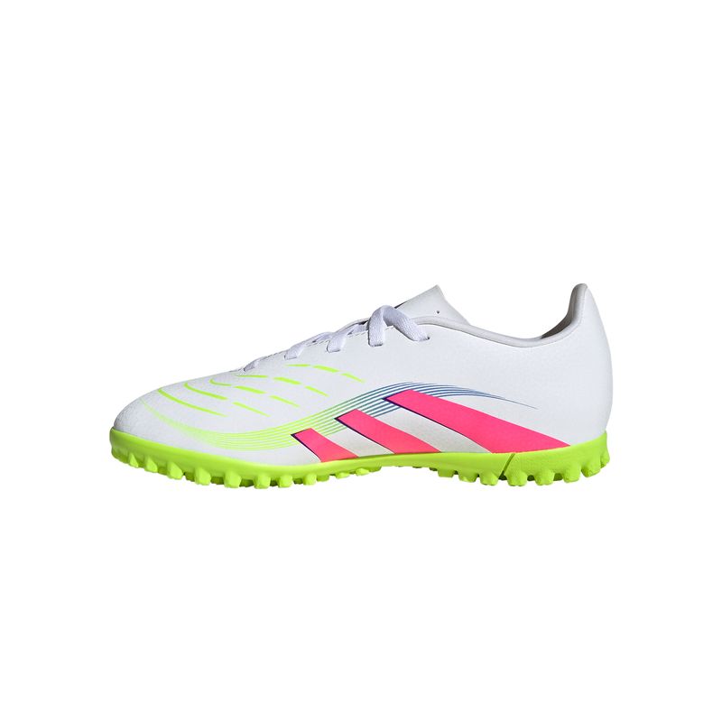 Zapatillas-Football-Unisex-Adidas-Predator-Club-Tf-J-Ps-Pre-Escolar-Blanco