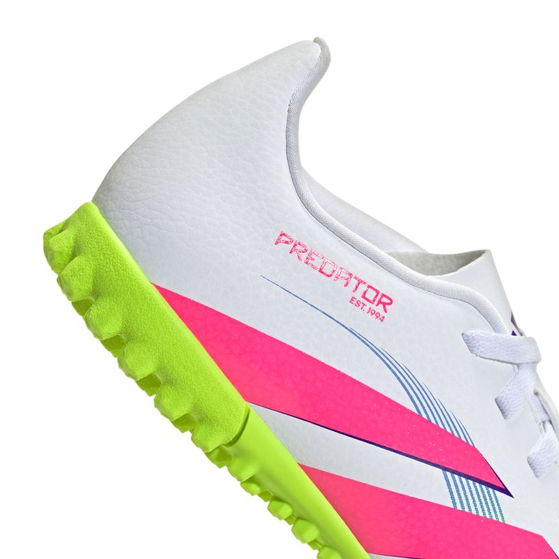 Zapatillas-Football-Unisex-Adidas-Predator-Club-Tf-J-Jr-Junior-Blanco