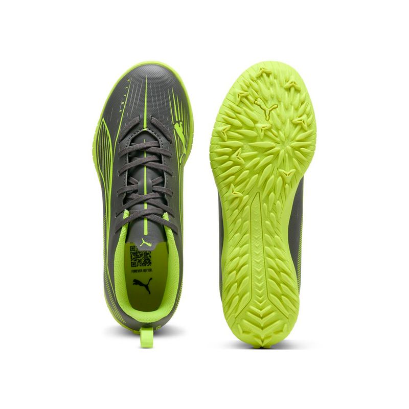 Zapatillas-Football-Unisex-Puma-Ultra-5-Play-Tt-Jr-Junior-Verde