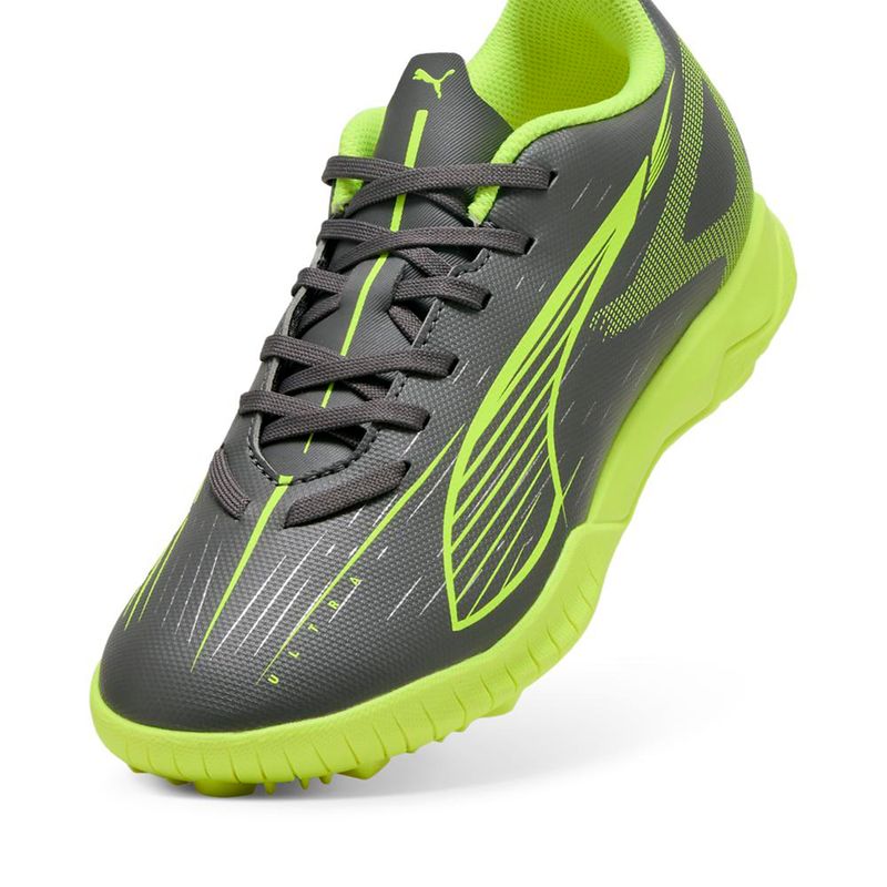 Zapatillas-Football-Unisex-Puma-Ultra-5-Play-Tt-Jr-Junior-Verde