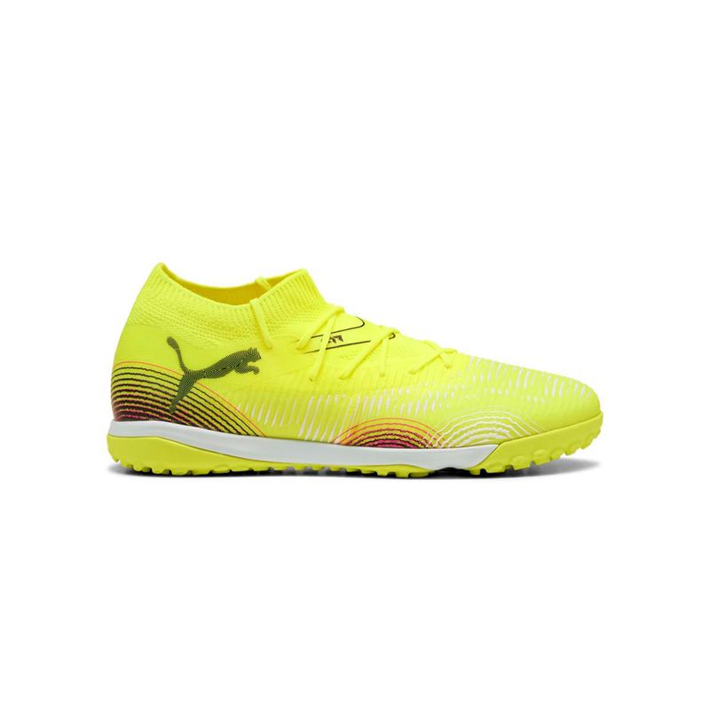 Zapatillas-Football-Hombre-Puma-Future-8-Match-Tt--Amarillo