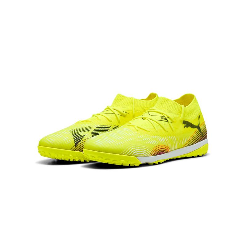 Zapatillas-Football-Hombre-Puma-Future-8-Match-Tt--Amarillo