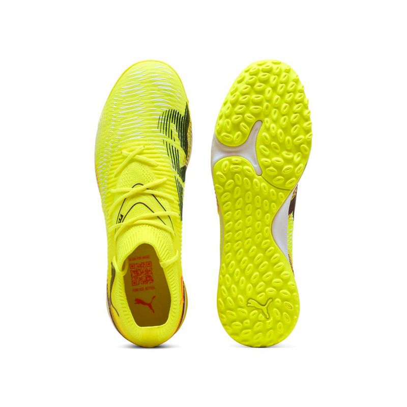Zapatillas-Football-Hombre-Puma-Future-8-Match-Tt--Amarillo