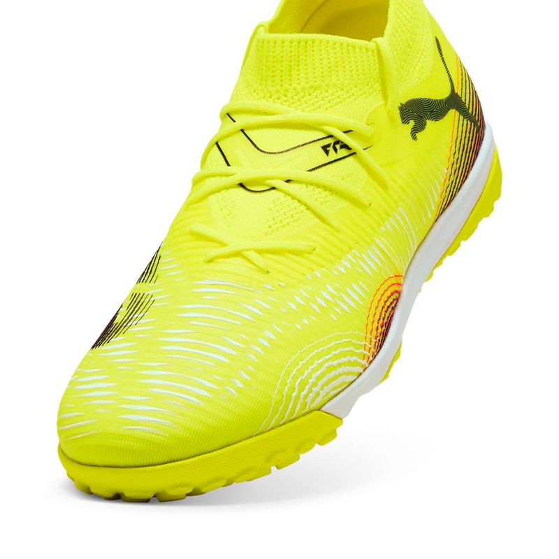 Zapatillas-Football-Hombre-Puma-Future-8-Match-Tt--Amarillo