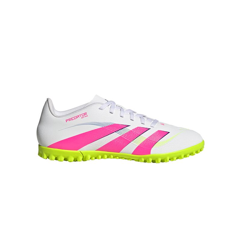 Zapatillas-Football-Unisex-Adidas-Predator-Club-Tf--Blanco