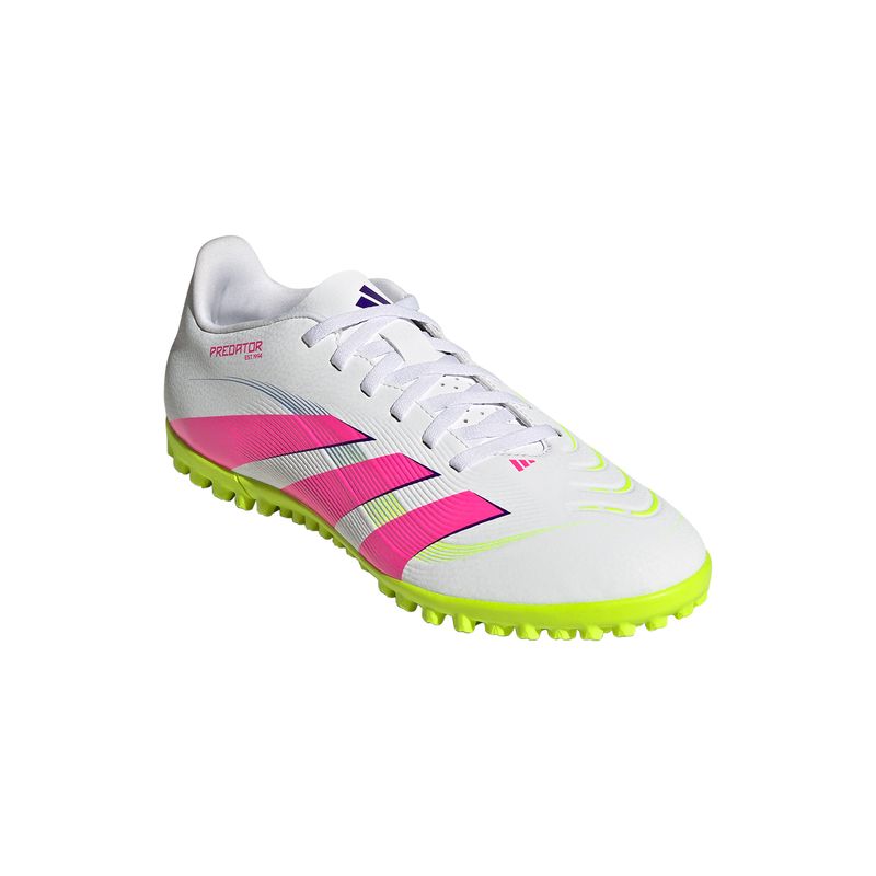 Zapatillas-Football-Unisex-Adidas-Predator-Club-Tf--Blanco