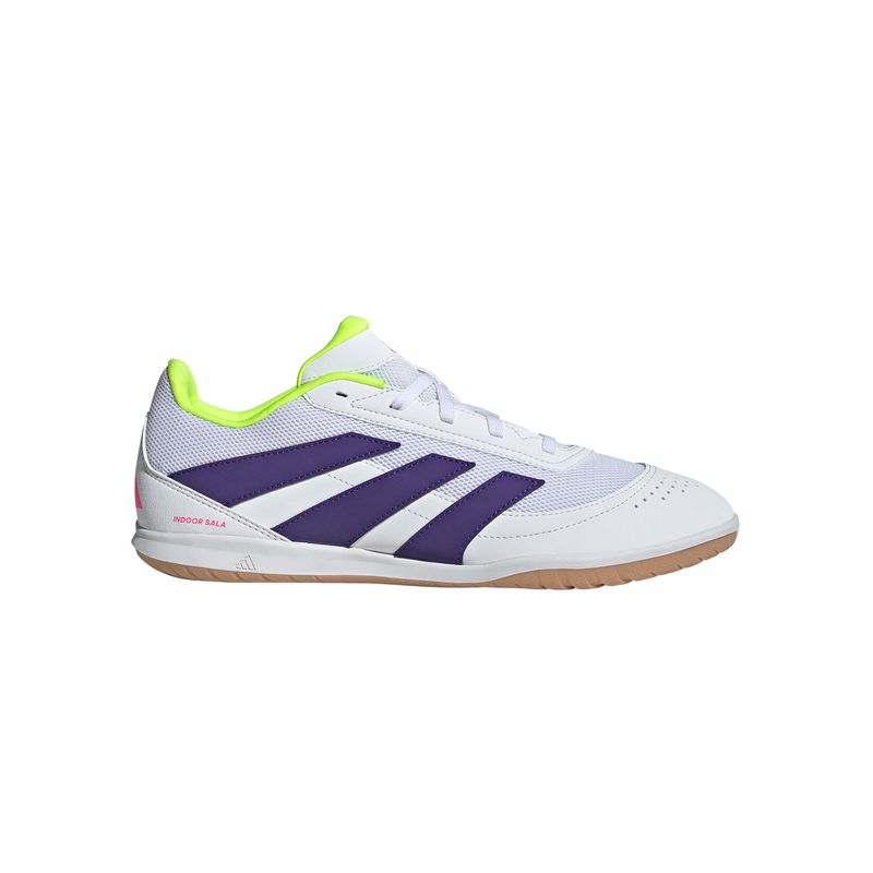 Zapatillas-Football-Unisex-Adidas-Predator-Club-In-Sala--Blanco