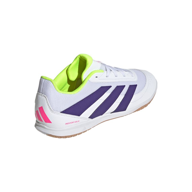 Zapatillas-Football-Unisex-Adidas-Predator-Club-In-Sala--Blanco
