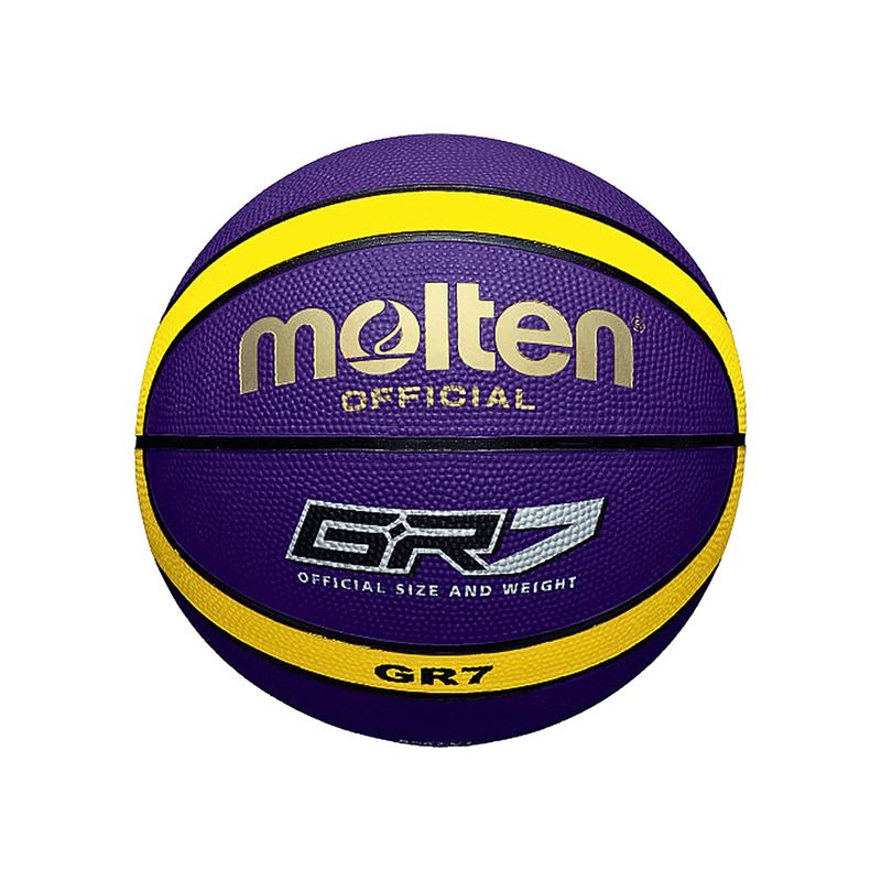 Accesorios-Basketball-Unisex-Molten-Bgr7-Negro-amarillo-Nº7--Amarillo