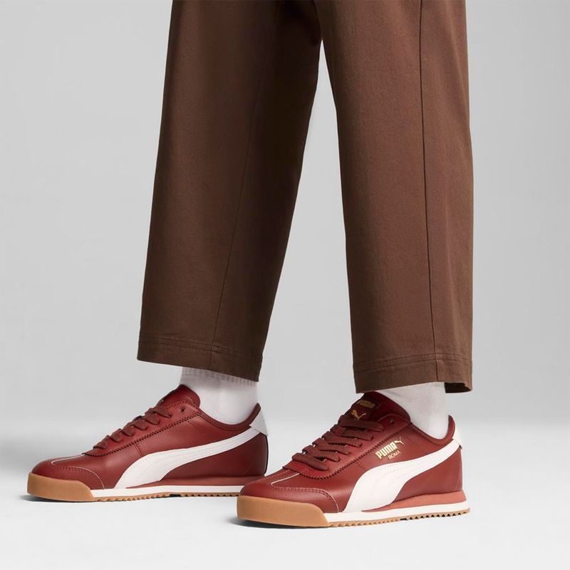 Zapatillas-Urbanas-Hombre-Puma-Roma-68-Revival--Rojo