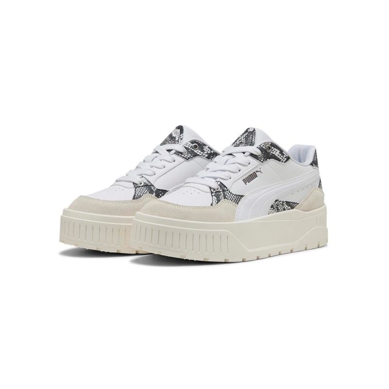 Zapatillas-Urbanas-Mujer-Puma-Karmen-Ii-Idol-Snake-Chic--Blanco