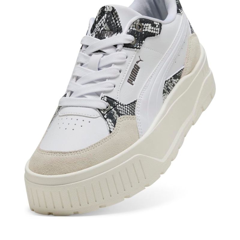Zapatillas-Urbanas-Mujer-Puma-Karmen-Ii-Idol-Snake-Chic--Blanco