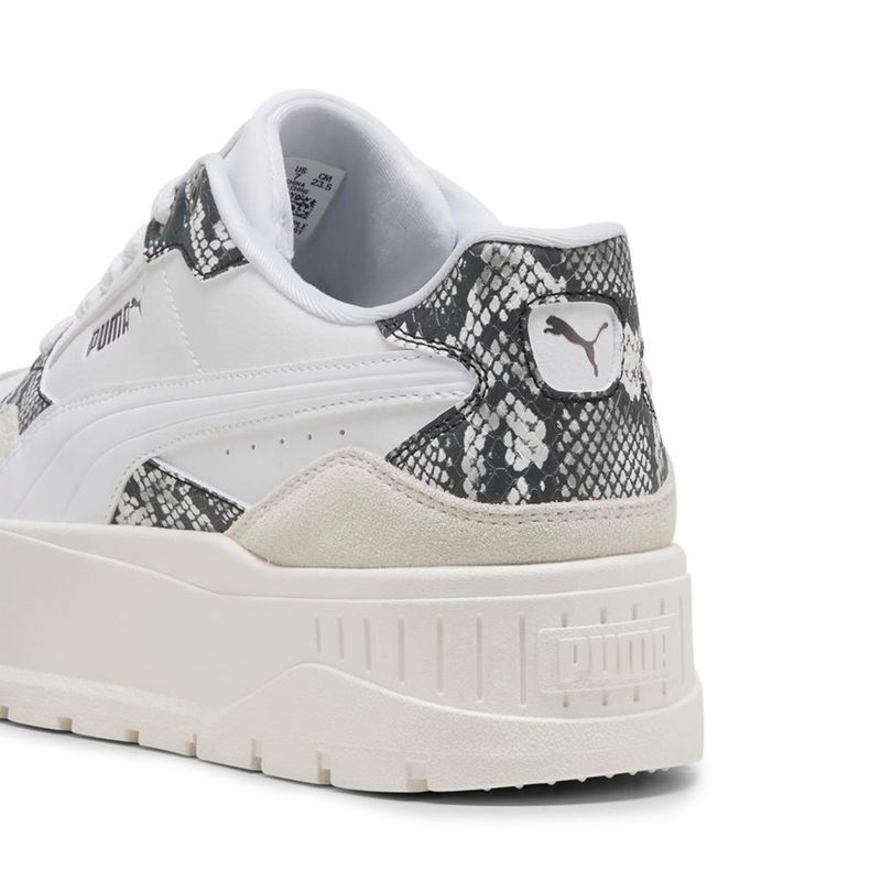 Zapatillas-Urbanas-Mujer-Puma-Karmen-Ii-Idol-Snake-Chic--Blanco
