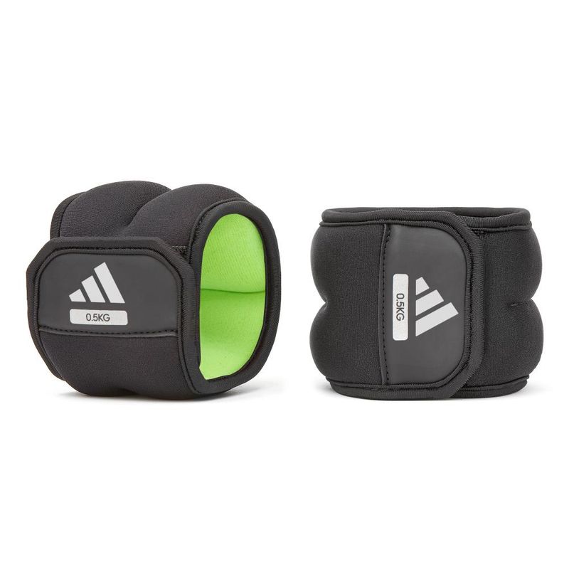 Accesorios-Training-Unisex-Adidas-Eqp-Pesas-De-Tobillo-muñeca---0.5--Negro