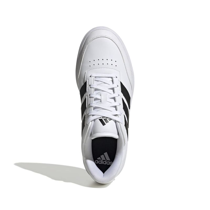 Zapatillas Urbanas Hombre Adidas Courtblock Blanco