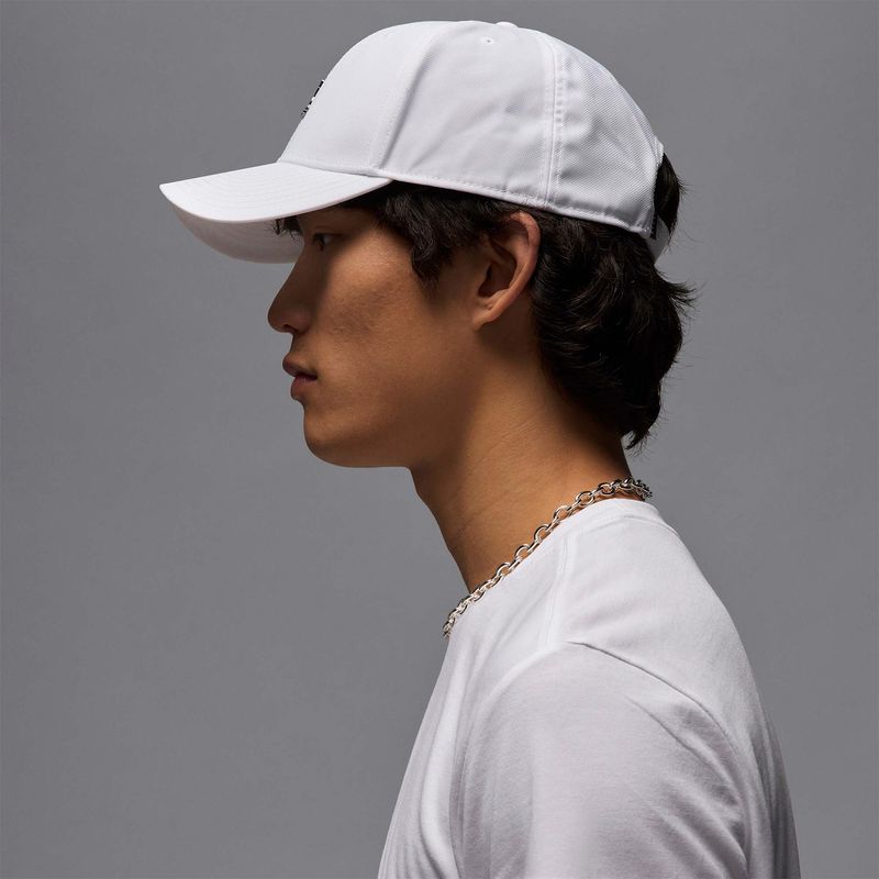 Accesorios-Urbano-Unisex-Nike-U-J-Rise-Cap-S-Cb-Mtl-Jm--Blanco