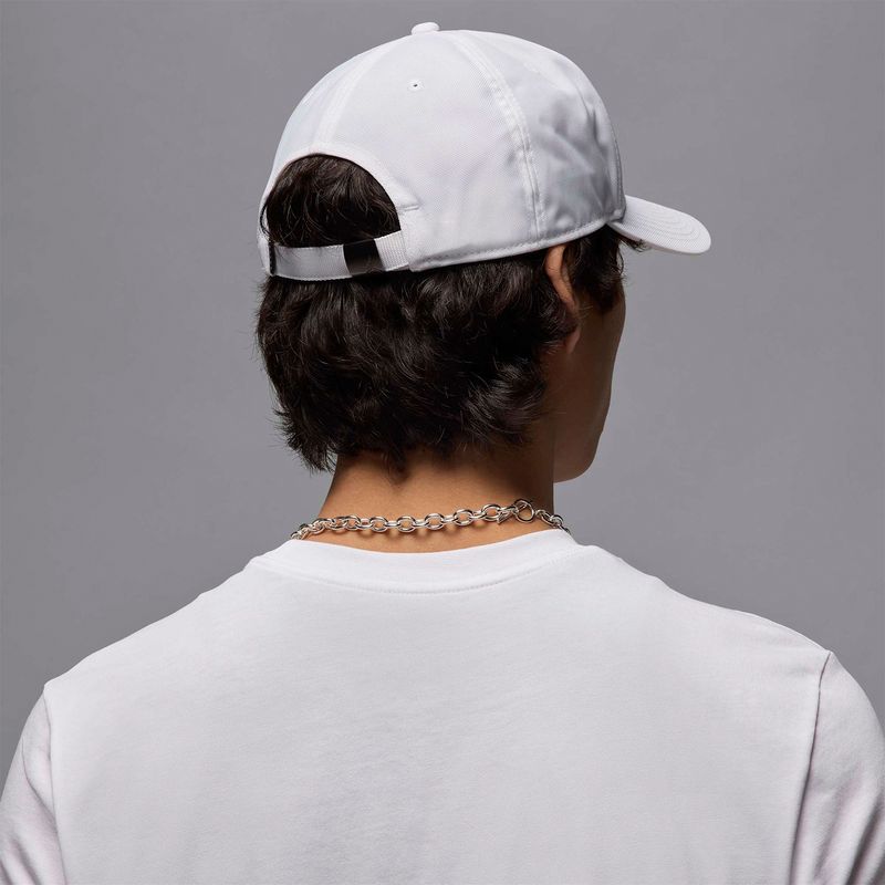 Accesorios-Urbano-Unisex-Nike-U-J-Rise-Cap-S-Cb-Mtl-Jm--Blanco