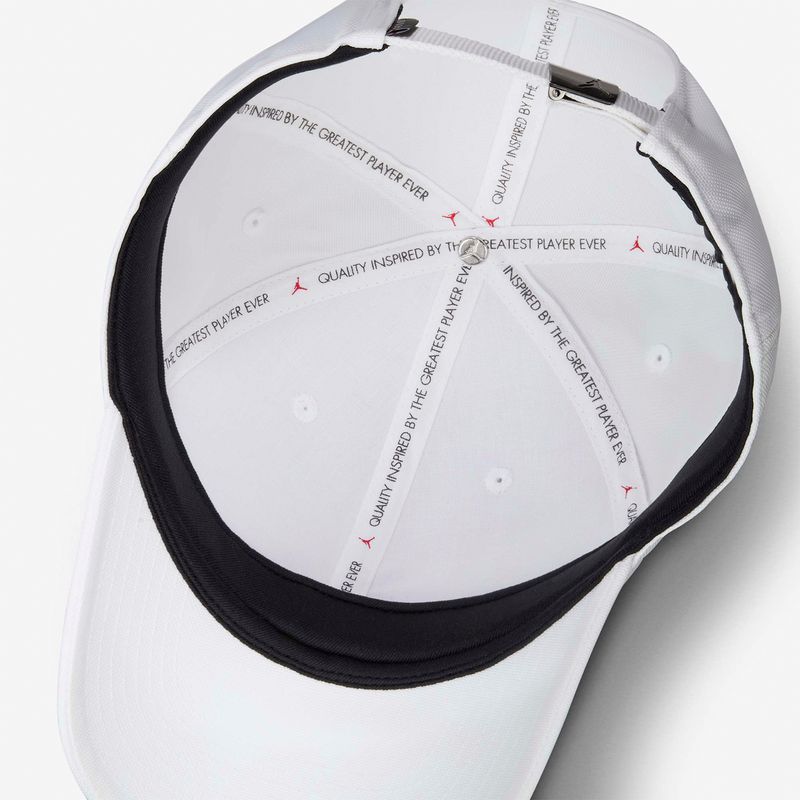 Accesorios-Urbano-Unisex-Nike-U-J-Rise-Cap-S-Cb-Mtl-Jm--Blanco