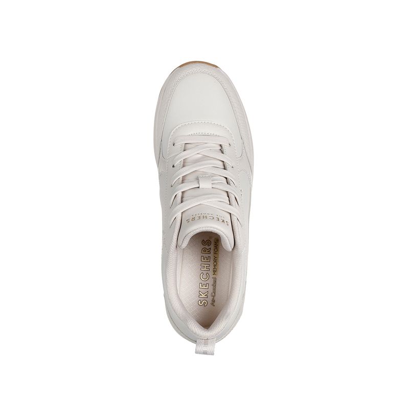 Zapatillas-Urbanas-Mujer-Skechers-Billion-2--Crema