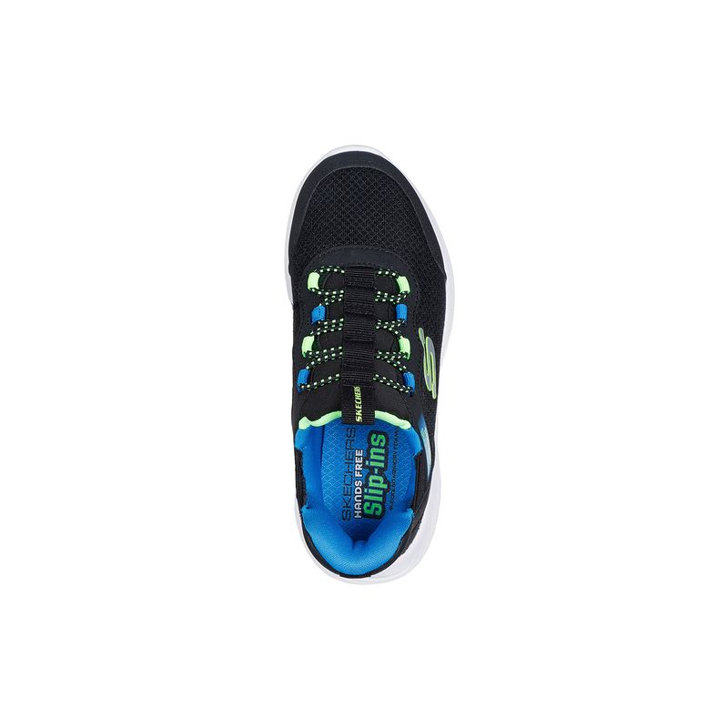 Zapatillas-Urbanas-Hombre-Skechers-Bounder-Pre-Escolar-Negro
