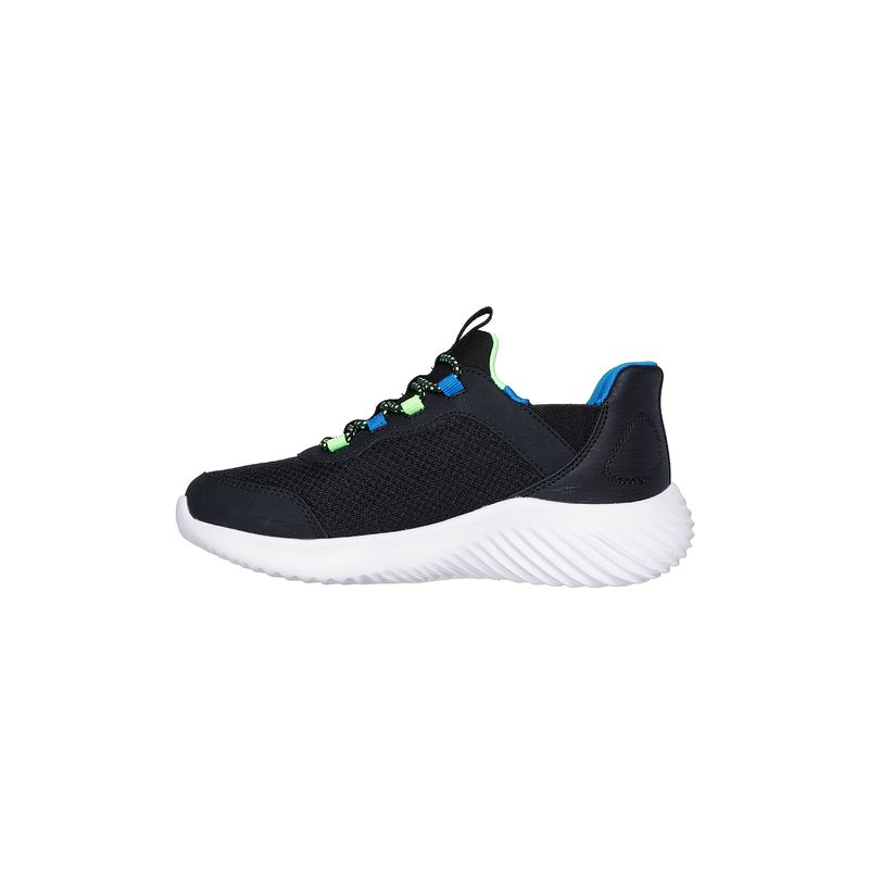 Zapatillas-Urbanas-Hombre-Skechers-Bounder-Pre-Escolar-Negro