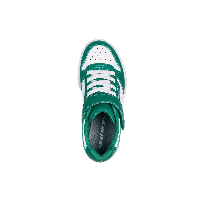 Zapatillas-Urbanas-Hombre-Skechers-Quick-Street-Pre-Escolar-Verde