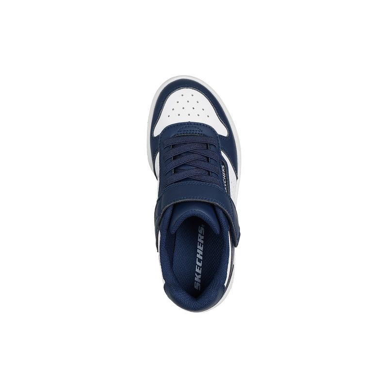 Zapatillas-Urbanas-Hombre-Skechers-Quick-Street-Pre-Escolar-Azul