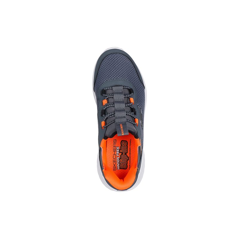 Zapatillas-Urbanas-Hombre-Skechers-Bounder-Pre-Escolar-Gris