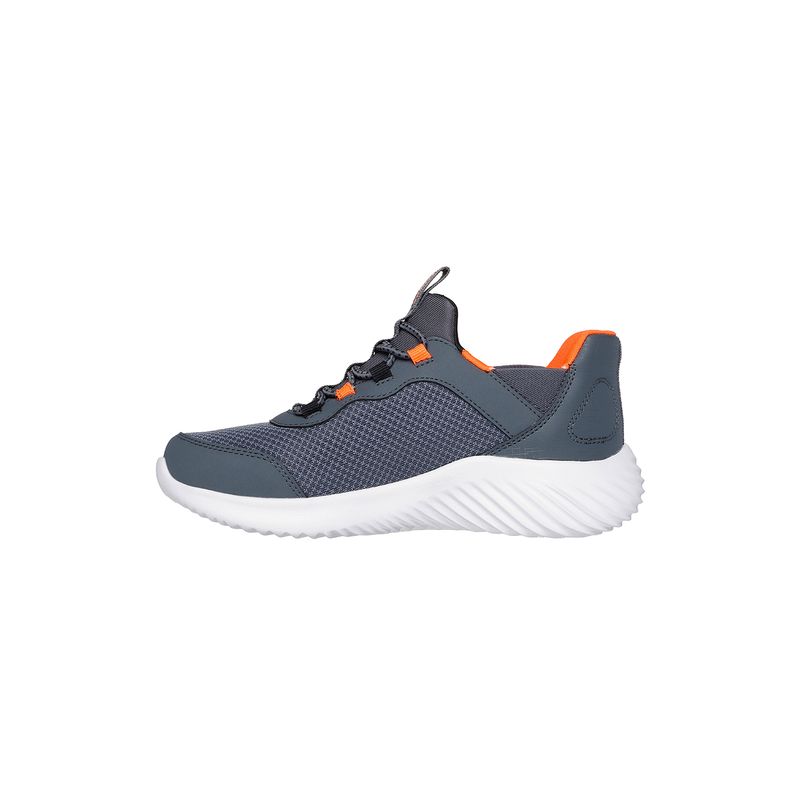 Zapatillas-Urbanas-Hombre-Skechers-Bounder-Pre-Escolar-Gris