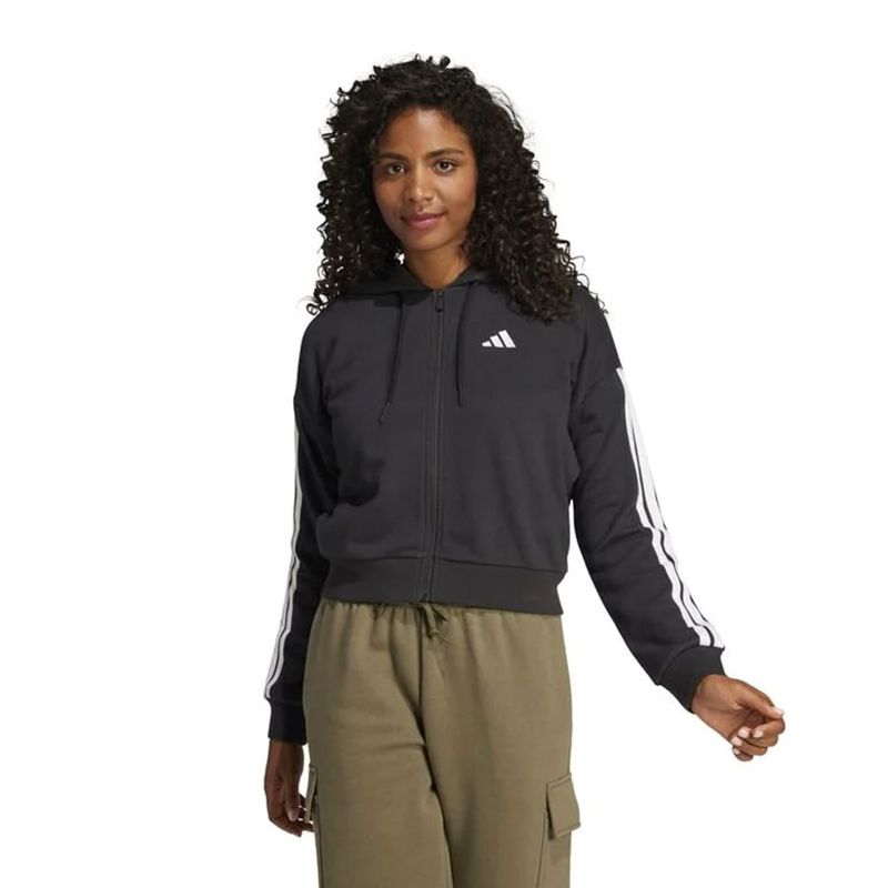 Ropa-Urbano-Mujer-Adidas-W-3s-Ft-Fz-Hd--Negro
