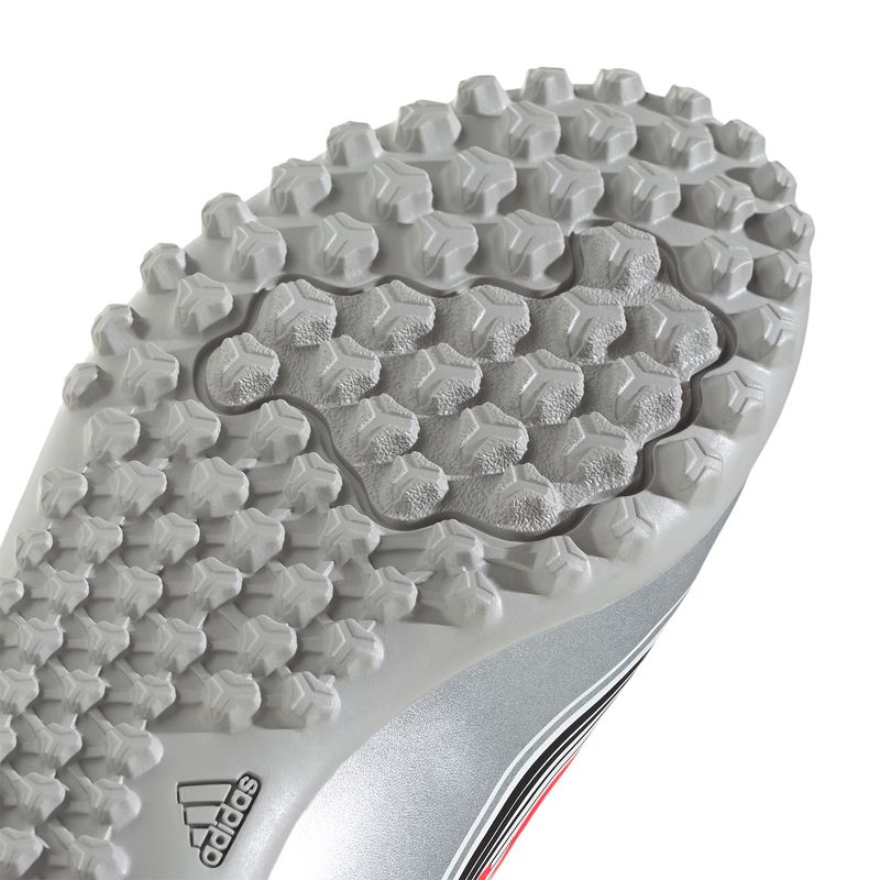 Zapatillas-Football-Unisex-Adidas-F50-Messi-Club-Tf-J-Pre-Escolar-Blanco