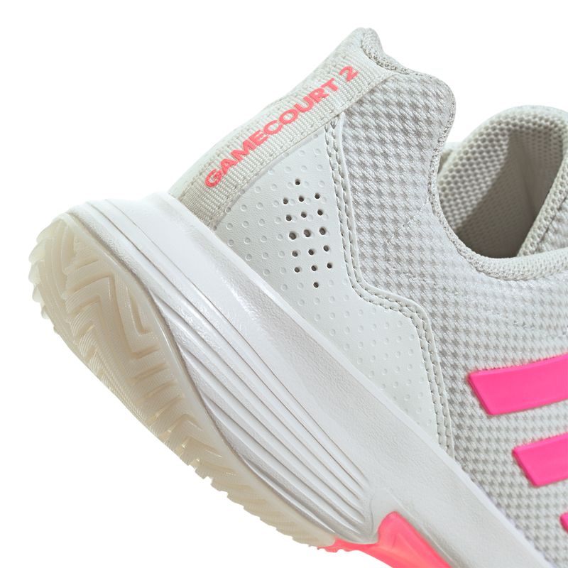 Zapatillas-Tennis-Mujer-Adidas-Gamecourt-2-W--Blanco