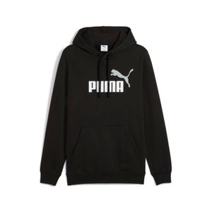 Polera Urbano Hombre Puma Ess 2 Hoodie Negro