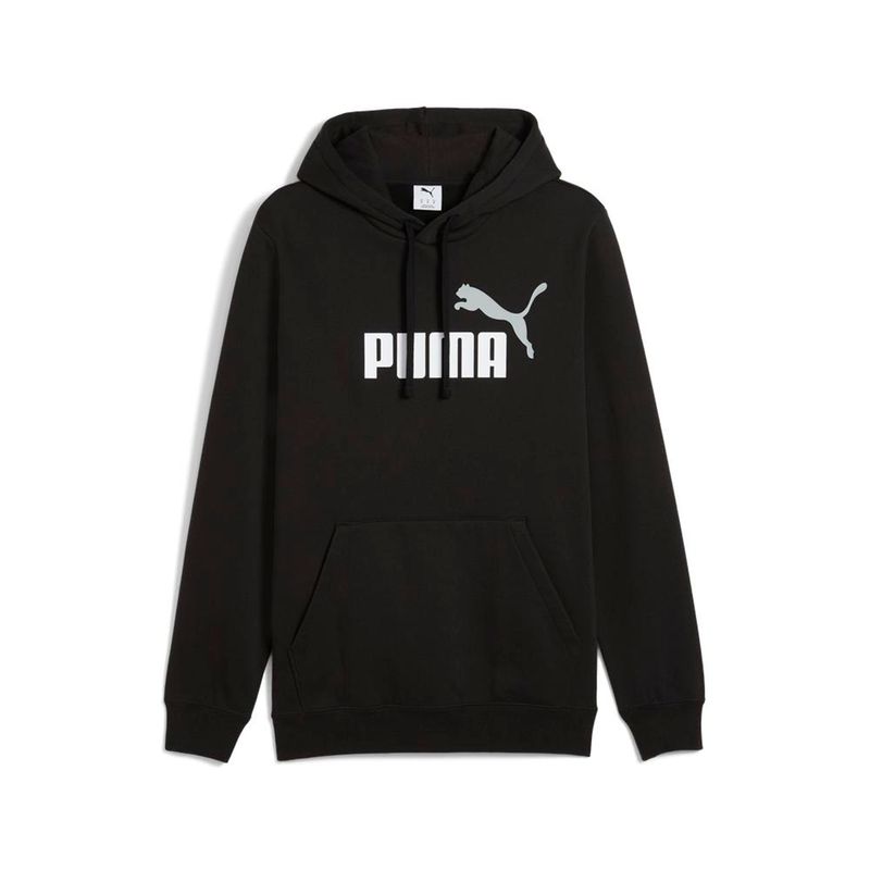 Ropa-Urbano-Hombre-Puma-Ess-2-Color-No.-1-Logo-Hoodie--Negro