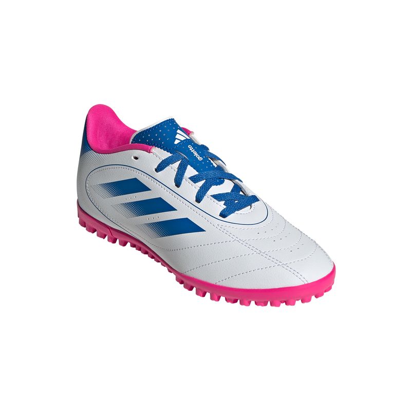 Zapatillas-Football-Unisex-Adidas-Goletto-Ix-Tf-J-Pre-Escolar-Blanco