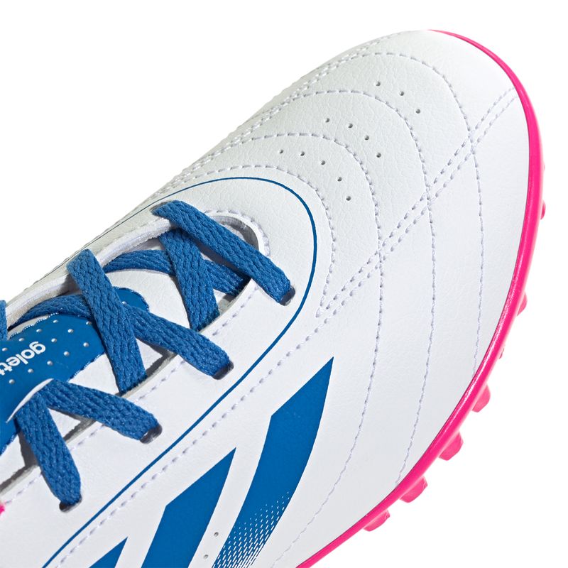 Zapatillas-Football-Unisex-Adidas-Goletto-Ix-Tf-J-Pre-Escolar-Blanco