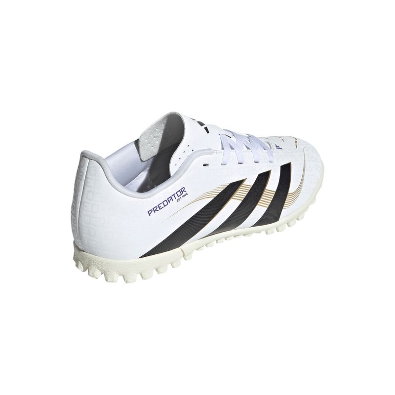 Zapatillas-Football-Unisex-Adidas-Predator-Club-Tf-J-Junior-Blanco