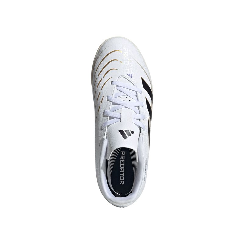 Zapatillas-Football-Unisex-Adidas-Predator-Club-Tf-J-Junior-Blanco