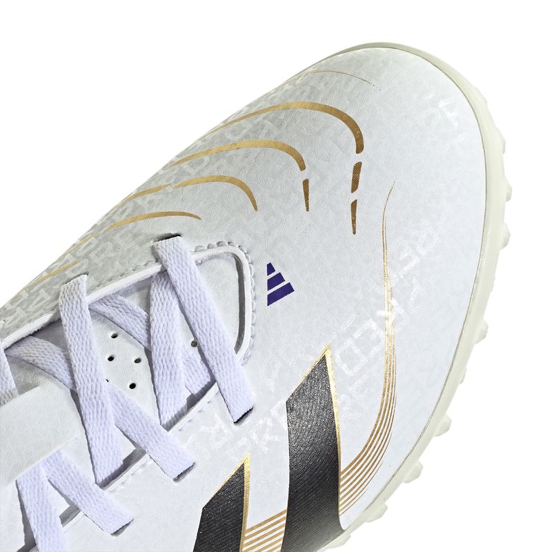 Zapatillas-Football-Unisex-Adidas-Predator-Club-Tf-J-Junior-Blanco